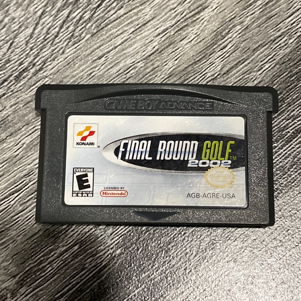 ESPN: Final Round Golf (2002) - Game Boy Advance Game